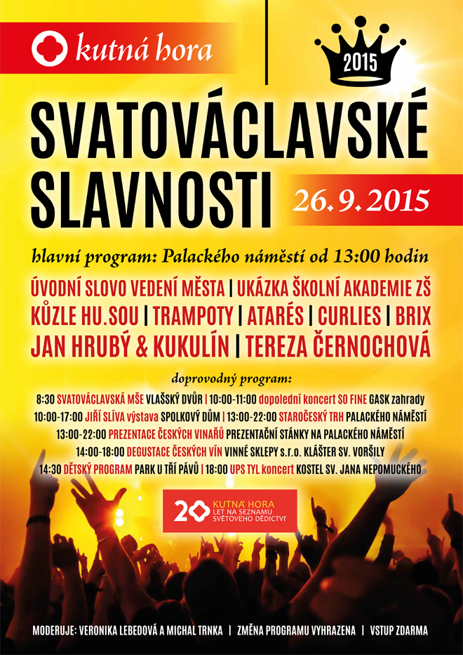 Svatováclavské slavnosti 2015